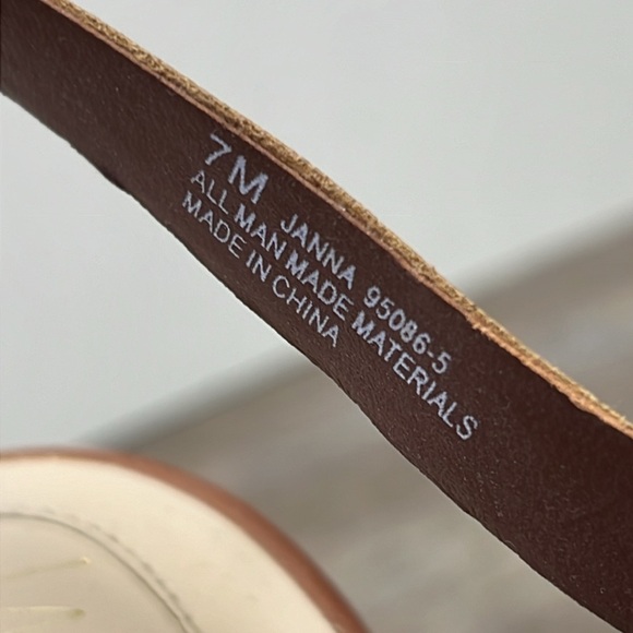 Nickels JANNA Slingback Heeled Sandals Size 7 - Picture 6 of 13